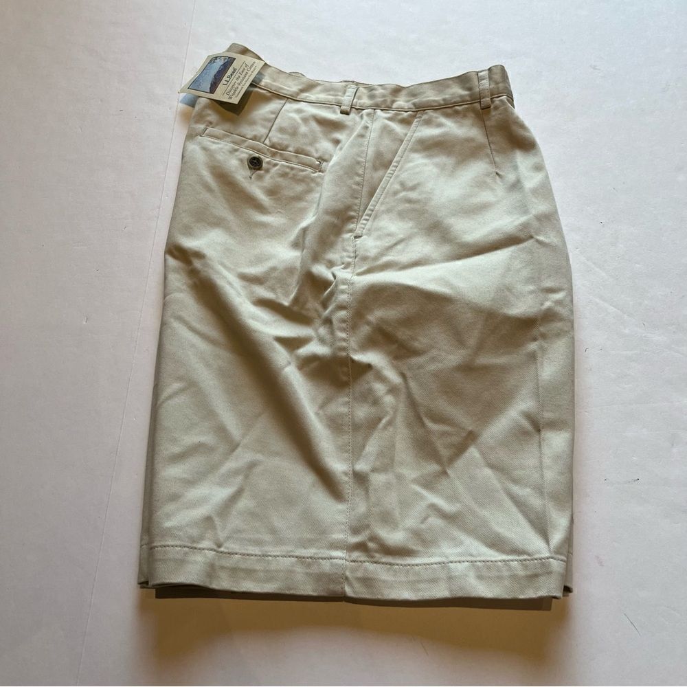 L.L. Bean Women's Bermuda Shorts Light Tan Size 12 High rise.